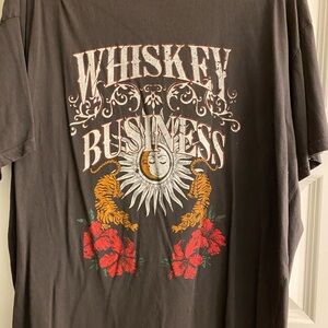 Modish Rebel Graphic T-Shirt - Black